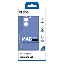 Etui SBS Instinct Mag na Samsung Galaxy S26 Plus kompatybilne z MagSafe - niebieskie SBS