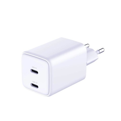 Ładowarka sieciowa 3mk Hyper Charger PD 45W QC4+ PPS 2C Super-Fast Charge 2.0 - biała