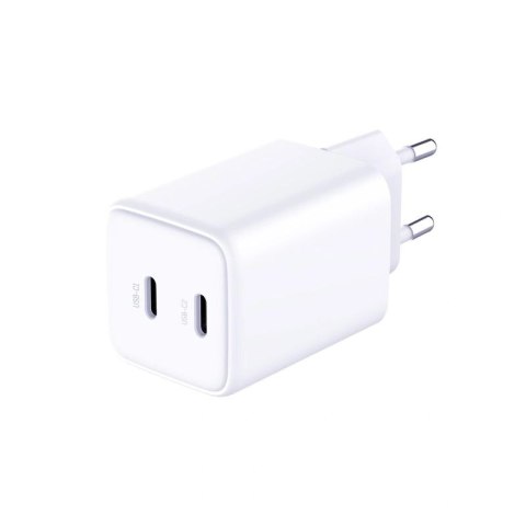 Ładowarka sieciowa 3mk Hyper Charger PD 45W QC4+ PPS 2C Super-Fast Charge 2.0 - biała