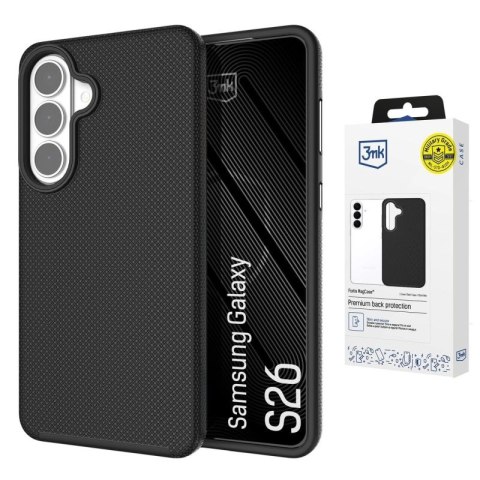 Etui 3mk Fortis MagCase na Samsung Galaxy S26 - czarne 3mk Protection