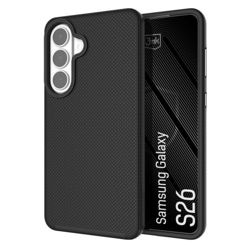 Etui 3mk Fortis MagCase na Samsung Galaxy S26 - czarne 3mk Protection