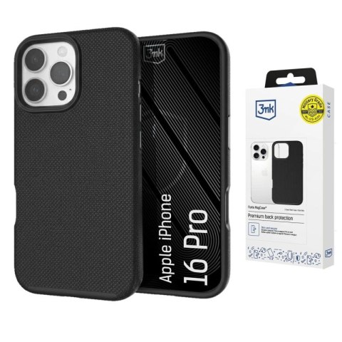 Etui 3mk Fortis MagCase na iPhone 16 Pro - czarne 3mk Protection