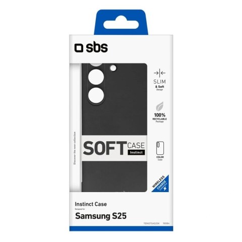 Etui SBS Instinct na Samsung Galaxy S25 - czarne SBS