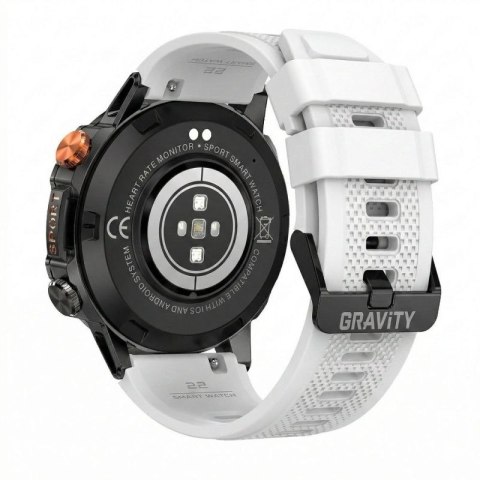 Smartwatch Gravity Czarny 2 Paski GT20-8 Gravity
