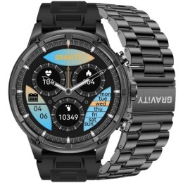 Smartwatch Gravity Czarny Pasek + Bransoleta GT41-1 Gravity