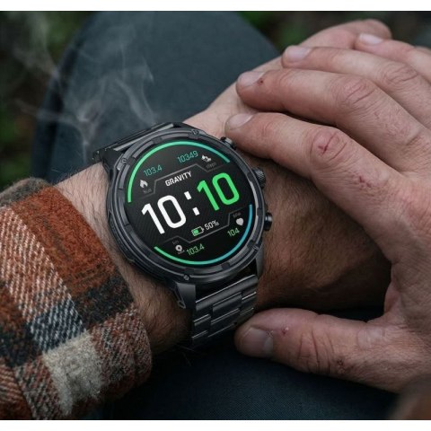 Smartwatch Gravity Czarny Pasek + Bransoleta GT41-2 Gravity