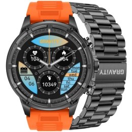 Smartwatch Gravity Czarny Pasek + Bransoleta GT41-4 Gravity