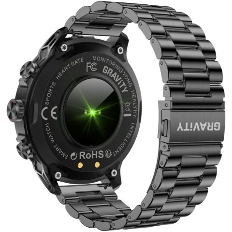 Smartwatch Gravity Czarny Pasek + Bransoleta GT41-4 Gravity