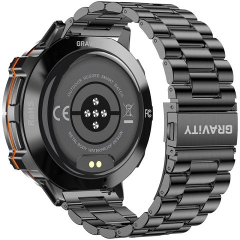 Smartwatch Gravity Czarny Pasek + Bransoleta GT42-1 Gravity