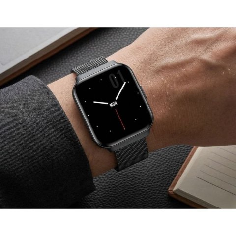 Smartwatch Gravity Czarny Pasek + Bransoleta GT44-5 Gravity
