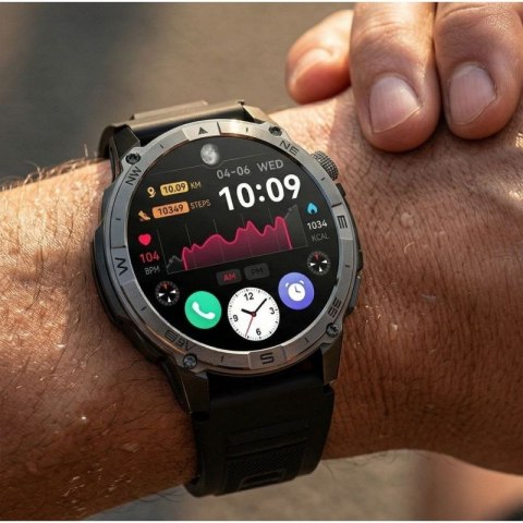 Smartwatch Gravity Czarny Pasek + Bransoleta GT46-1 Gravity