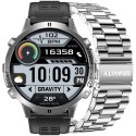 Smartwatch Gravity Grafitowy Pasek + Bransoleta GT42-3 Gravity