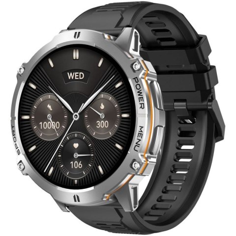 Smartwatch Gravity Grafitowy Pasek + Bransoleta GT42-3 Gravity