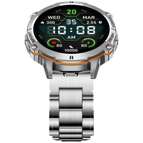 Smartwatch Gravity Grafitowy Pasek + Bransoleta GT42-3 Gravity