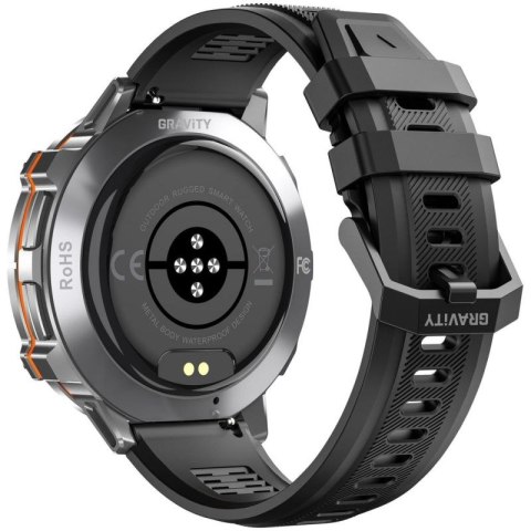 Smartwatch Gravity Grafitowy Pasek + Bransoleta GT42-3 Gravity