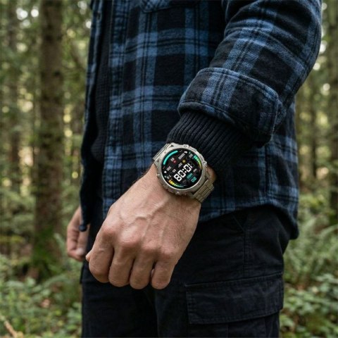 Smartwatch Gravity Grafitowy Pasek + Bransoleta GT42-4 Gravity
