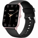 Smartwatch Gravity Różowe Złoto Czarny GT36-3 Gravity