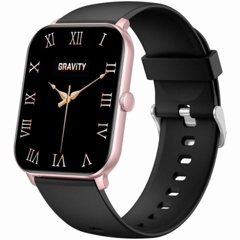 Smartwatch Gravity Różowe Złoto Czarny GT36-3 Gravity