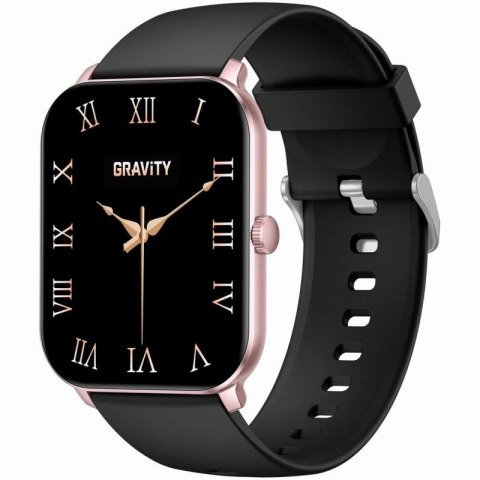 Smartwatch Gravity Różowe Złoto Czarny GT36-3 Gravity