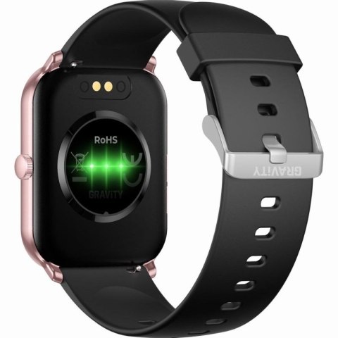 Smartwatch Gravity Różowe Złoto Czarny GT36-3 Gravity