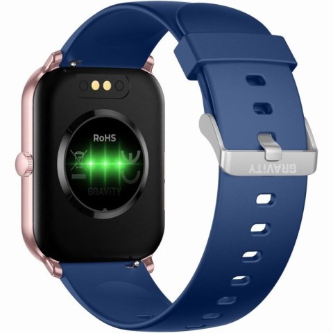 Smartwatch Gravity Różowe Złoto Niebieski GT36-4 Gravity