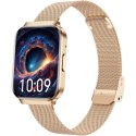 Smartwatch Gravity Różowe Złoto Pasek + Bransoleta GT44-2 Gravity