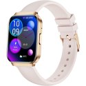 Smartwatch Gravity Różowe Złoto Pasek + Bransoleta GT44-2 Gravity