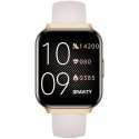 Smartwatch Gravity Różowe Złoto Pasek + Bransoleta GT44-2 Gravity