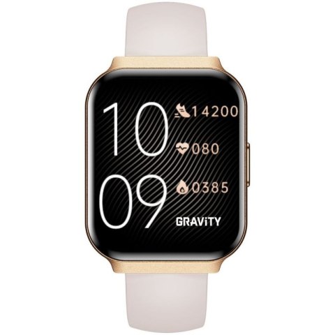 Smartwatch Gravity Różowe Złoto Pasek + Bransoleta GT44-2 Gravity