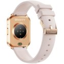 Smartwatch Gravity Różowe Złoto Pasek + Bransoleta GT44-2 Gravity