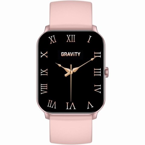 Smartwatch Gravity Różowe Złoto Różowy GT36-1 Gravity
