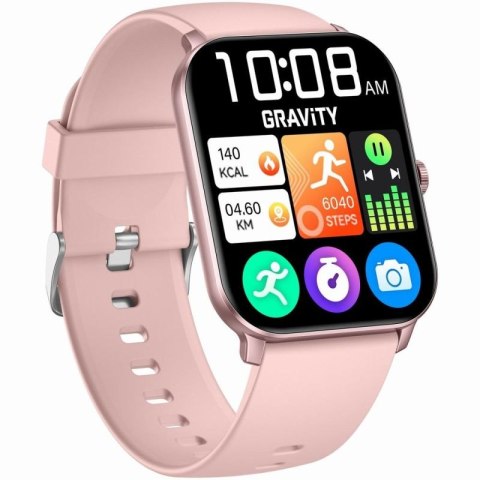 Smartwatch Gravity Różowe Złoto Różowy GT36-1 Gravity