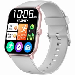 Smartwatch Gravity Różowe Złoto Szary GT36-2 Gravity