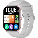 Smartwatch Gravity Różowe Złoto Szary GT36-2 Gravity