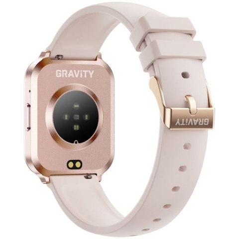 Smartwatch Gravity Różowy 2 Paski GT44-3 Gravity