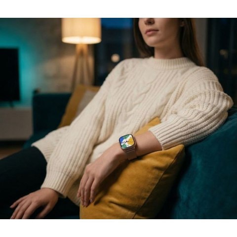 Smartwatch Gravity Różowy Pasek + Bransoleta GT43-4 Gravity