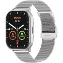 Smartwatch Gravity Srebrny Pasek + Bransoleta GT43-2 Gravity
