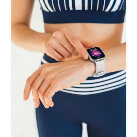 Smartwatch Gravity Srebrny Pasek + Bransoleta GT43-2 Gravity