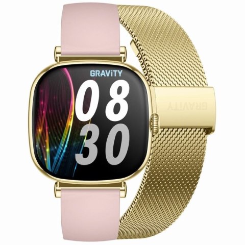 Smartwatch Gravity Złoty Bransoleta + Pasek GT32-1 Gravity