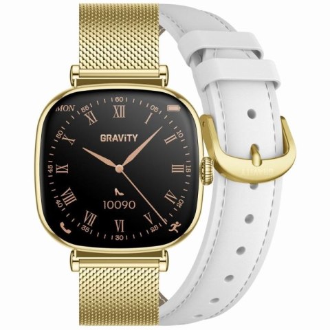 Smartwatch Gravity Złoty Bransoleta + Pasek GT32-2 Gravity