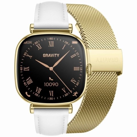 Smartwatch Gravity Złoty Bransoleta + Pasek GT32-2 Gravity