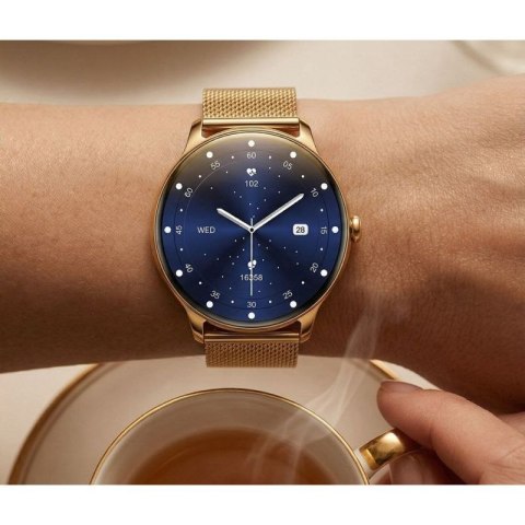 Smartwatch Gravity Złoty Pasek + Bransoleta GT31-2 Gravity