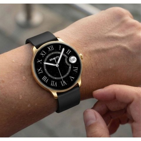 Smartwatch Gravity Złoty Pasek + Bransoleta GT31-2 Gravity