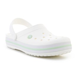 CROCS CROCBAND WHITE/SERENE GREEN 11016-1YL Crocs