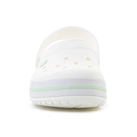 CROCS CROCBAND WHITE/SERENE GREEN 11016-1YL Crocs