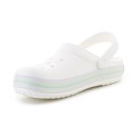 CROCS CROCBAND WHITE/SERENE GREEN 11016-1YL Crocs