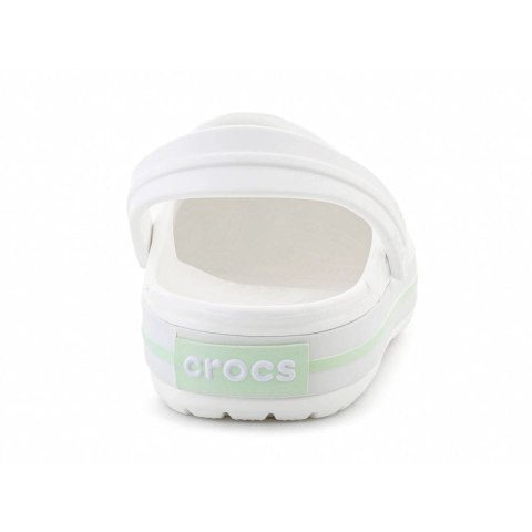 CROCS CROCBAND WHITE/SERENE GREEN 11016-1YL Crocs
