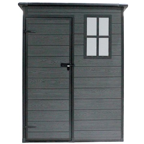 DOMEK OGRODOWY NARZĘDZIOWY PVC 152x91x192,5CM SASKA GARDEN