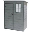DOMEK OGRODOWY NARZĘDZIOWY PVC 152x91x192,5CM SASKA GARDEN