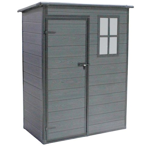 DOMEK OGRODOWY NARZĘDZIOWY PVC 152x91x192,5CM SASKA GARDEN